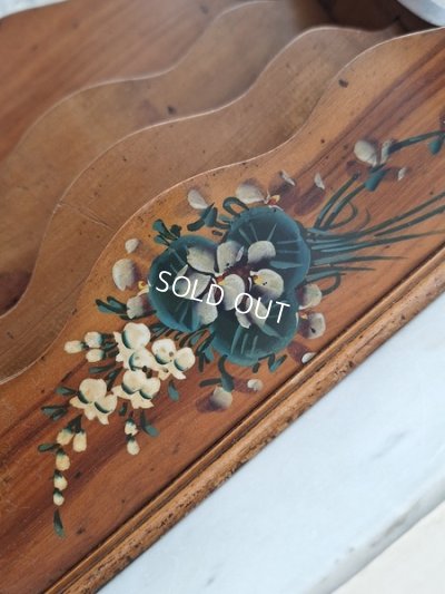 画像2: モシュリンヌすみれとミモザ柄レターホルダー