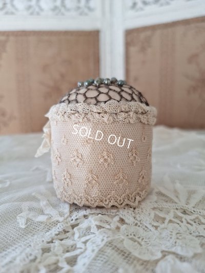 画像7: アンティークレースピンクッション