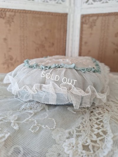 画像6: アンティークレースクッション