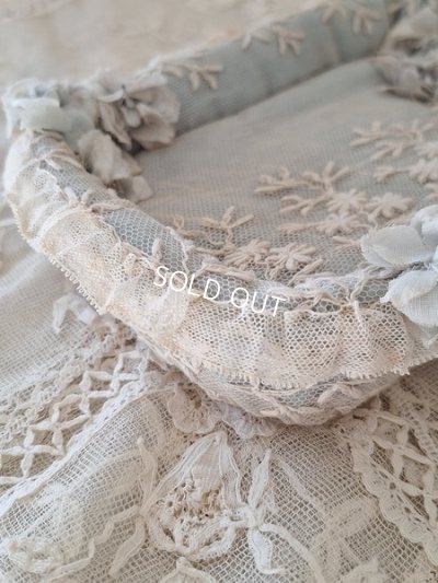 画像3: アンティークレースバスケット