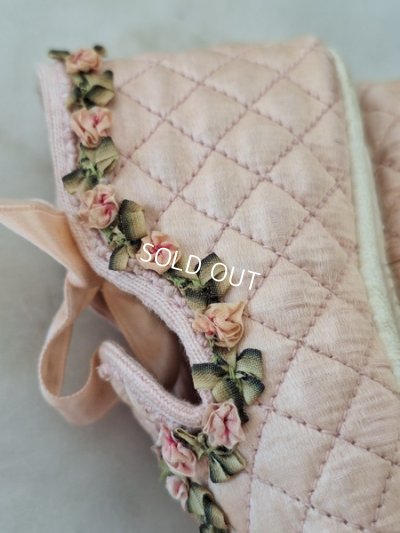 画像5: ロココリボンピンクベビーシューズ