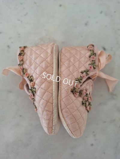 画像6: ロココリボンピンクベビーシューズ