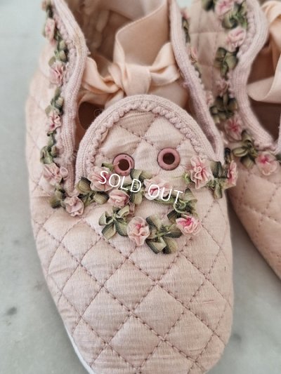 画像10: ロココリボンピンクベビーシューズ