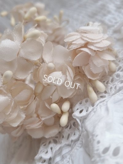 画像4: アンティーク布花冠