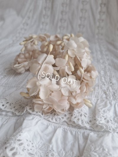 画像11: アンティーク布花冠