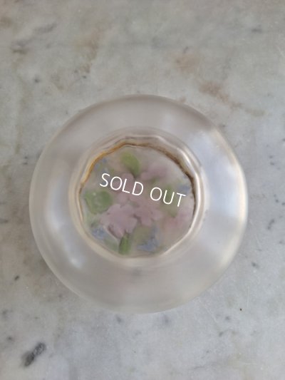 画像7: アンティークガラスパウダージャー