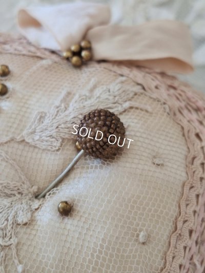 画像7: アンティークレースピンクッション　