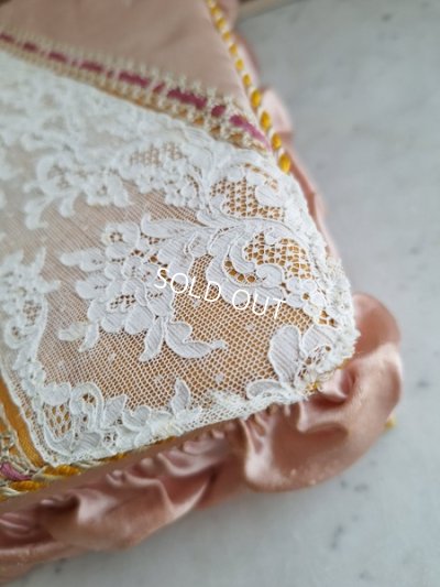 画像6: レース装飾ピンクの布箱