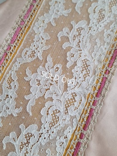 画像2: レース装飾ピンクの布箱