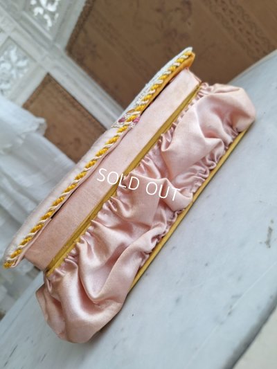 画像10: レース装飾ピンクの布箱