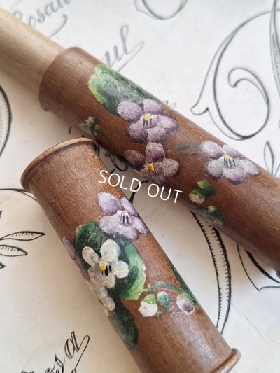 画像2: SPAすみれ柄ニードルケース