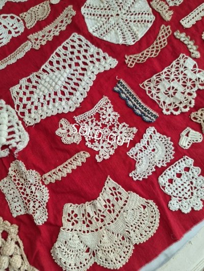 画像8: クロッシェ編み刺繍サンプラー