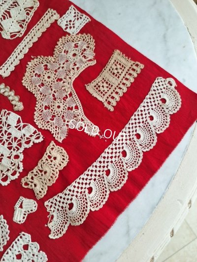 画像6: クロッシェ編み刺繍サンプラー