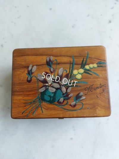 画像4: アンティークモシュリンヌクッション付きボックス