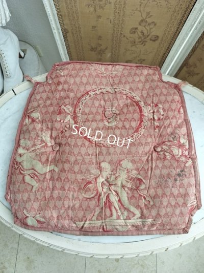 画像7: トワルドジュイ天使柄クッション