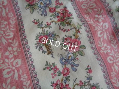 画像4: フレンチ花かご柄ファブリック