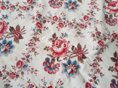 画像2: フレンチ花柄ファブリック