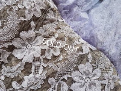 画像5: ヴィンテージパープルチュールドレス