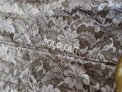 画像6: ヴィンテージパープルチュールドレス