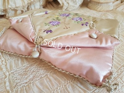 画像5: くるみボタン付シルクハンキーケース