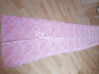 画像3: ローズ柄ティッキングリネン