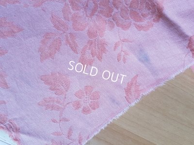 画像5: ローズ柄ティッキングリネン