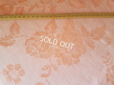 画像6: ローズ柄ティッキングリネン