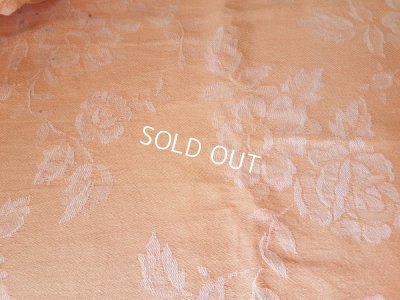 画像7: ローズ柄ティッキングリネン