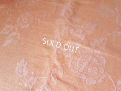 画像8: ローズ柄ティッキングリネン