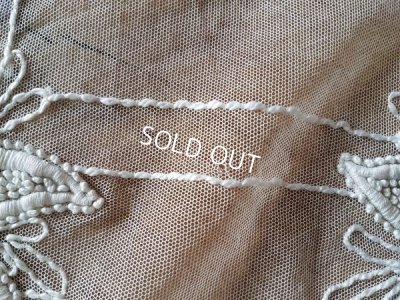 画像9: 刺繍チュールレースマット