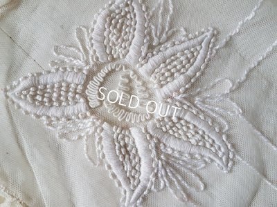 画像6: 刺繍チュールレースマット