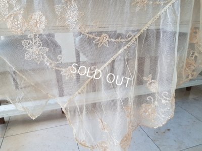 画像9: チュールレースベッドスプレイ