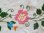 画像2: ハンガリアンリネン花柄刺繍テーブルクロス