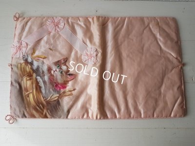 画像6: 猫柄シルクハンキーケース