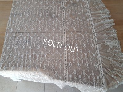 画像9: アンティークレースカーテン