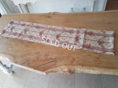 画像2: ローズガーランド柄ファブリック