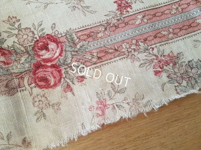 画像5: ローズガーランド柄ファブリック