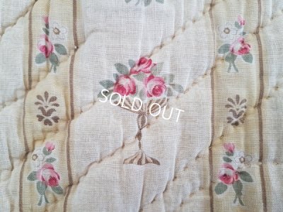 画像2: アンティ―クローズ柄キルト