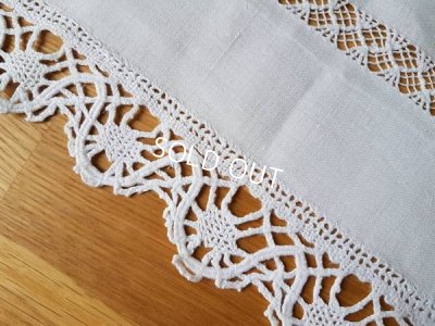 画像6: アンティ―クリネンテーブルクロス