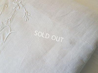 画像11: モノグラムアンティークリネンシーツ