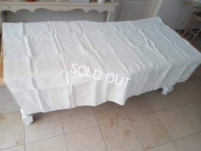 画像9: モノグラムアンティークリネンシーツ