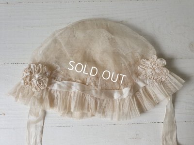 画像4: リボンワークレースボンネット