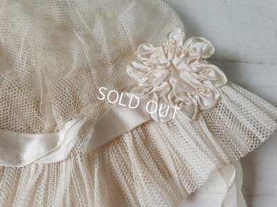 画像6: リボンワークレースボンネット