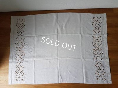 画像2: モノグラムリネンテーブルクロス