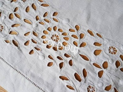 画像5: モノグラムリネンテーブルクロス