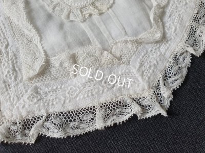 画像7: アンティークレースポーチ