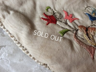 画像12: 花柄刺繍ハンキーケース　