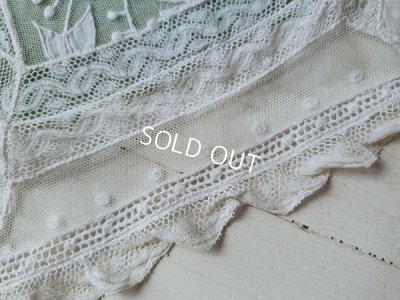 画像6: リボン付きアンティークレースマット