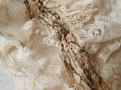 画像10: ロココ装飾レースボンネット