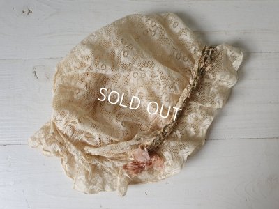 画像4: ロココ装飾レースボンネット
